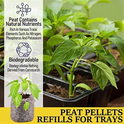 Snapklik Legigo Pcs Mm Seed Starter Peat Pellets Pods For