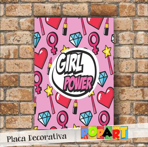 Placa Decorativa Pop Art Elo Produtos Especiais