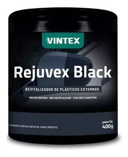 Vonixx Revitalizador De Plasticos Rejuvex Black 400g MercadoLivre