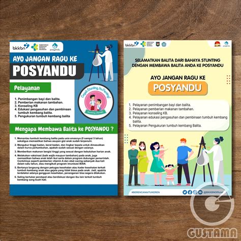 Jual Poster Posyandu Wipe And Clean A Shopee Indonesia