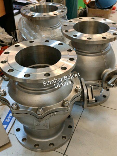 Jual Ball Valve Stainless SS 304 JIS 10K Flange 8 Inch DN 200 Di