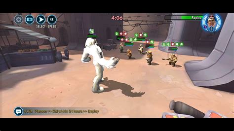 Wampa Omicron Vs High Relic Chirpa Omicron Ewoks Gac YouTube