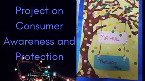 Project On Consumer Awareness And Protection Class 10 Economics Project Youtube