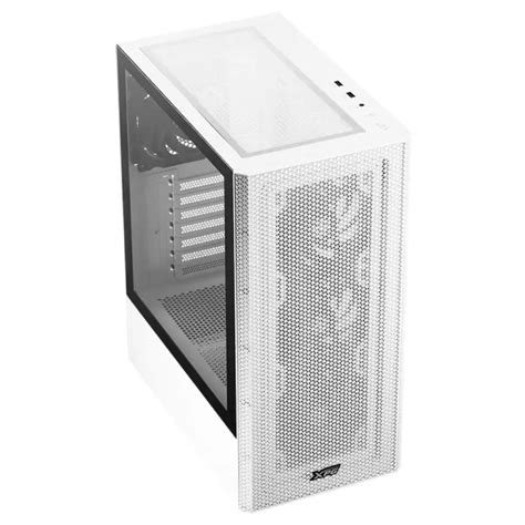 Gabinete Adata Xpg Valor Mesh Atx Sin Fuente Vidrio Templado Fan