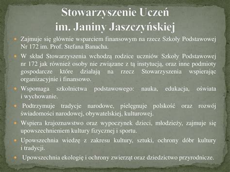 Ppt Rada Rodzic W Szko Y Podstawowej Nr Im Prof Stefana Banacha