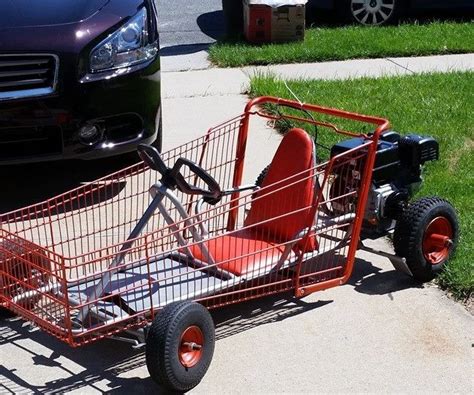 Diy Go Kart Transform A Shopping Cart Into A Go Kart