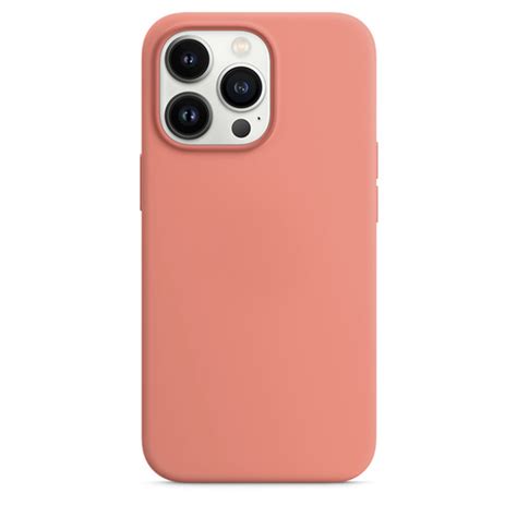 Funda Silicona Suave Rosa IPhone 13 Pro Zaraphone