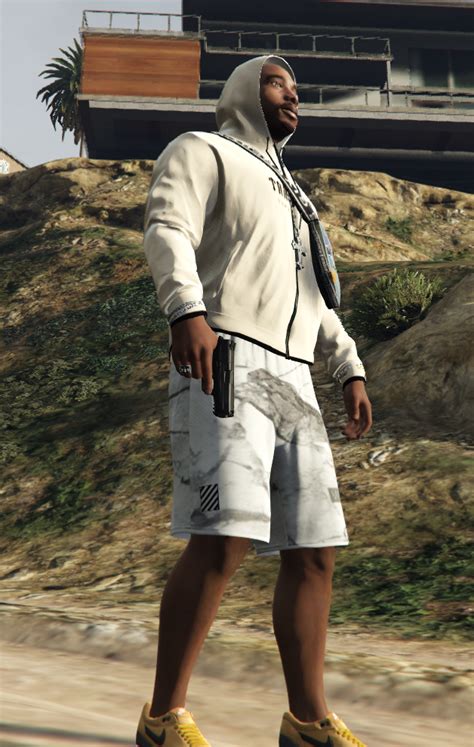 Franklin Nike Shorts Top Not Included Gta5