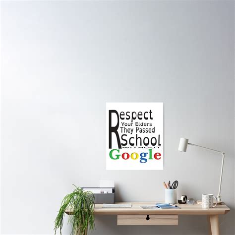 "Respect Your Elders" Poster by towerfit | Redbubble