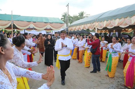 Gubernur Herman Deru Resmikan Jembatan Penghubung Kabupaten Oku Timur