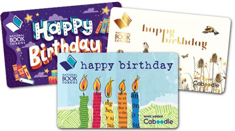 Birthdays gift cards | National Book Tokens