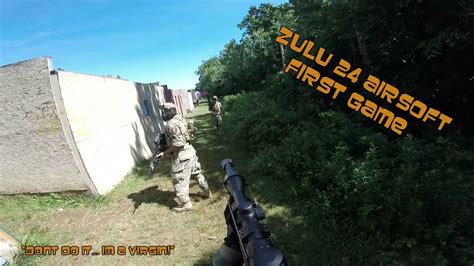 Zulu 24 Airsoft Gameplay My First Game Monster Aug Cqb 070316