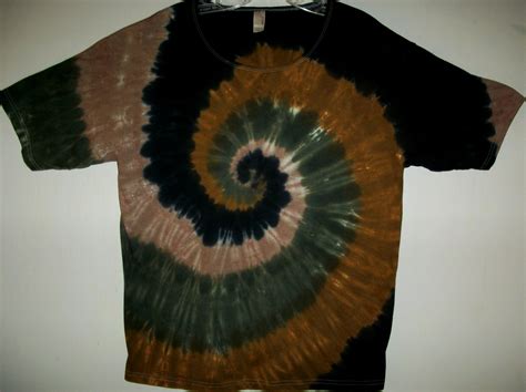 Tie Dye Tee Shirts Spirals Tie Dyed On Hanes Beefy Tees