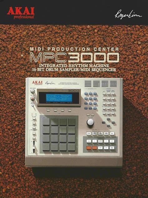 Akai Roger Linn Mpc Music Machine Akai Music Production Equipment