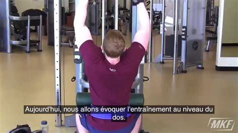 Meilleurs Exercices Pour Se Muscler Le Dos Vid O Dailymotion