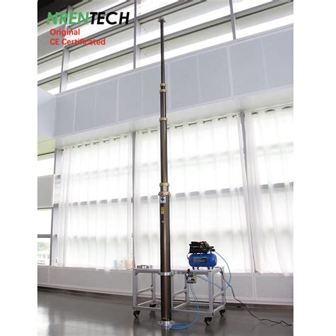 9m Telescopic Mast Tower Antenna Pneumatic Telescopic Mast Telescopic