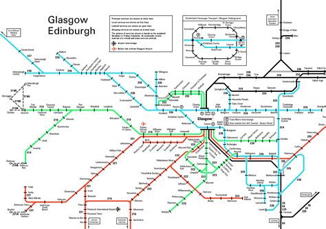 Glasgow Tube Map