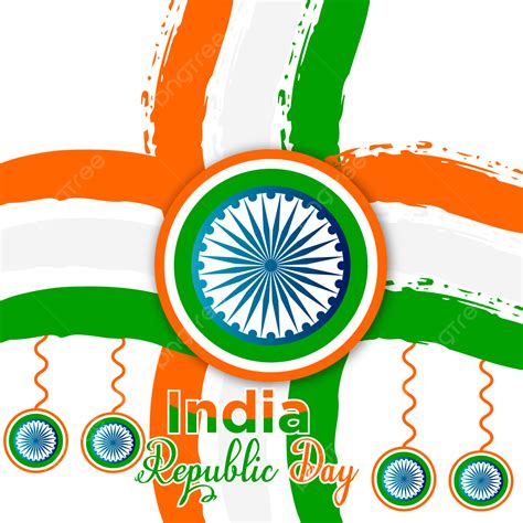 India Republic Day Vector Png Images India Republic Day Abstract