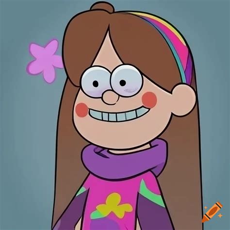 Detailed Portrait Of Mabel Pines In High Resolution 4k On Craiyon