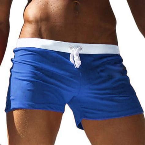 Coofandy Mens Swim Trunks Quick Dry Beach Boxer Briefs Swimwear Board