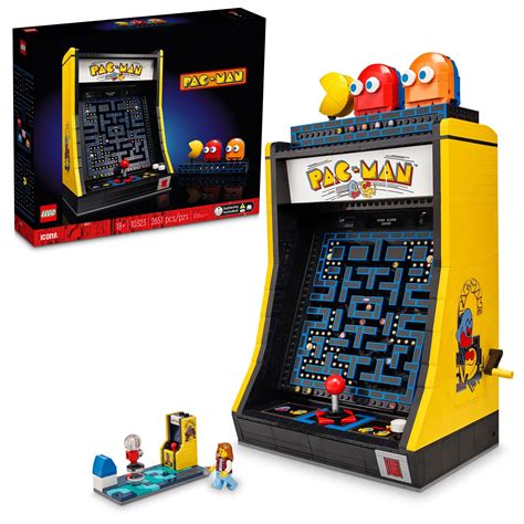 LEGO Icons PAC MAN Arcade Building Kit Build A Replica Model Of A