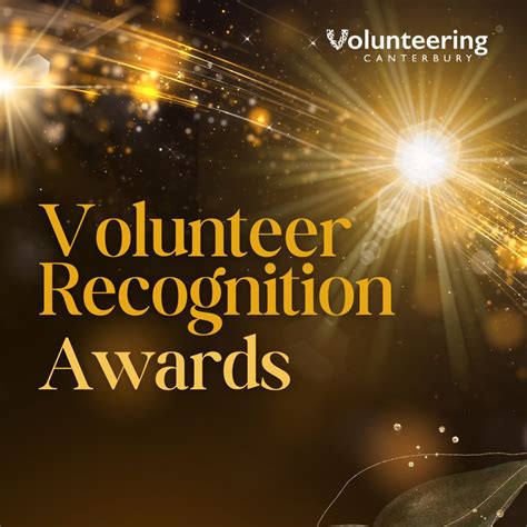 Volunteer Recognition Awards Volunteering Canterbury