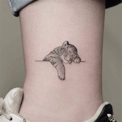 12+ Minimalist Tiger Tattoo Ideas That Will Inspire You To Get Inked ...