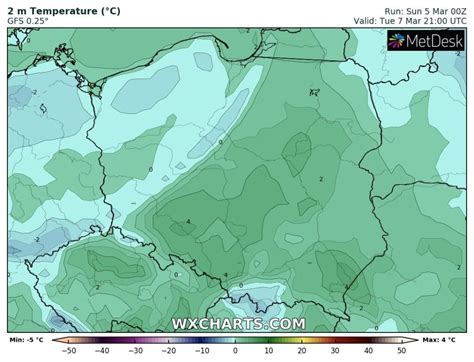 Nie Yca W Prognozach Dla Polski W Regionie Spadnie Cm Niegu