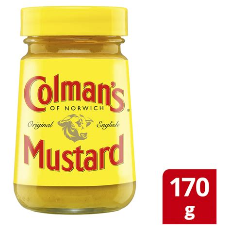 Colmans Original English Mustard 170 G Table Sauce Iceland Foods