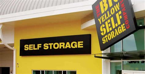 Yellow Storage: The Big Yellow Storage Boxes