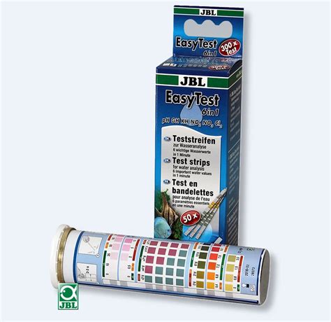 Jbl Easy Test Strips Ph Gh Kh No No Cl Chlorine Aquarium Fish Tank