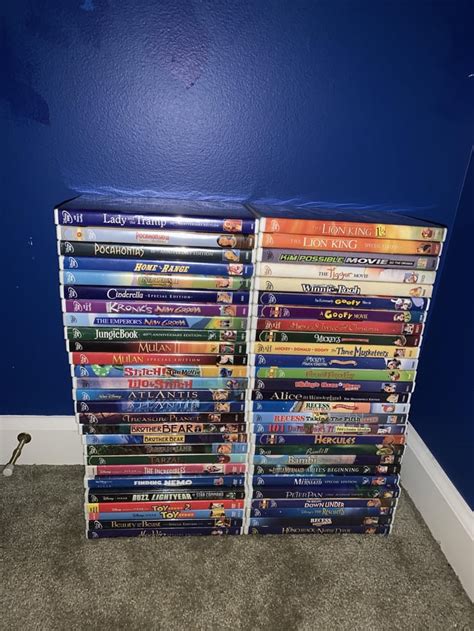 These old Disney DVDs I have in my collection : r/dvdcollection