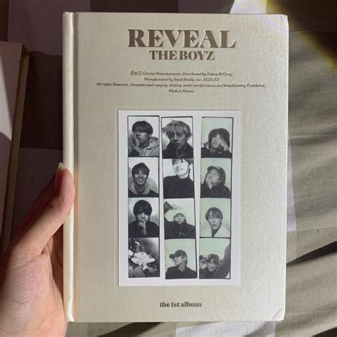 Jual READY THE BOYZ Official Album Reveal Boy Ver Bundle Tbz Only Photo