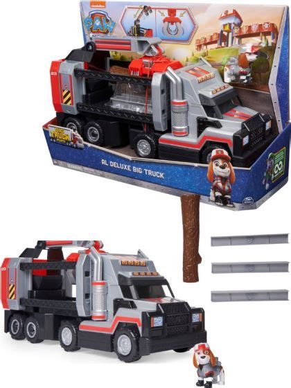 Paw Patrol Big Truck Pups Al Deluxe Truck T Mmerbil Med Al Figur Og