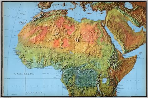 Relief Map Of Africa Map Of Africa