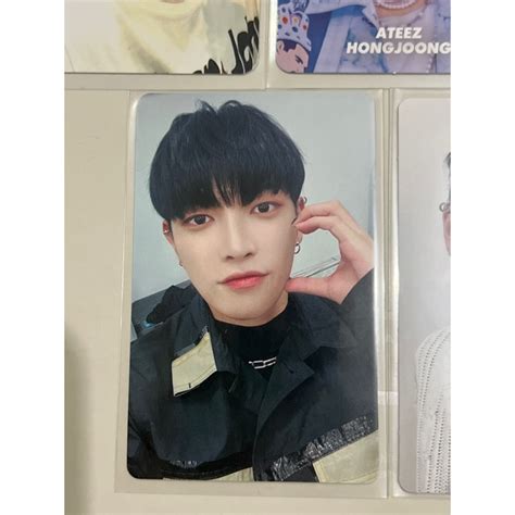 Jual Ateez Hongjoong Photocard Shopee Indonesia