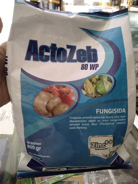 Fungisida Actozeb Biru 80WP 800gram Mancozeb Lazada Indonesia