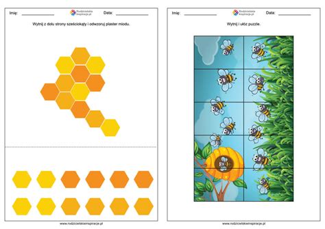 Dzie Pszczo Y Przedszkole Karty Pracy Do Druku Za Darmo Pdf