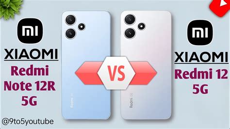 Redmi Note 12r 5g Vs Redmi 12 5g Youtube