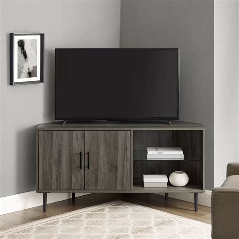 Corrigan Studio Olney Corner TV Stand For TVs Up To 55 Wayfair