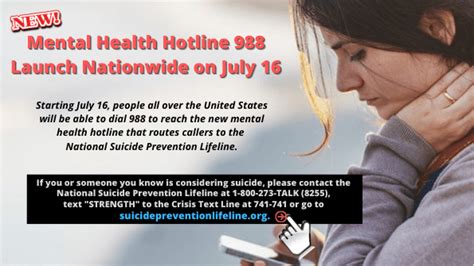 New Mental Health Hotline 988