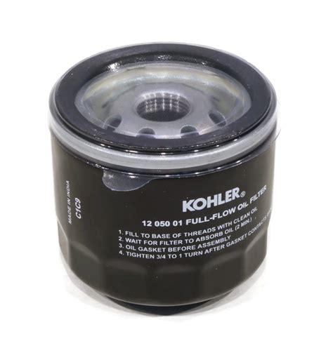 Genuine Oem Kohler Full Flow Short Oil Filter 12 050 01 S The Rop Shop