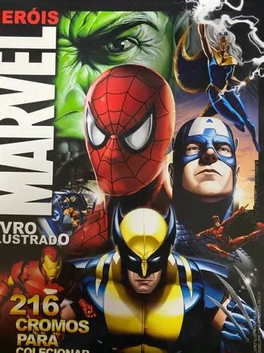 Álbum De Figurinhas Marvel Completo Perfeito Estado Parcelamento sem