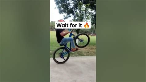 Cycle Stunt Video Shorts Viral Stunt Tiktok Mtbfreestyle