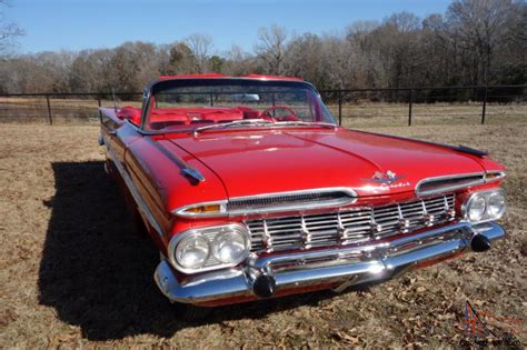 Chevrolet Impala Tri Power Convertible Classic Fresh Restoration