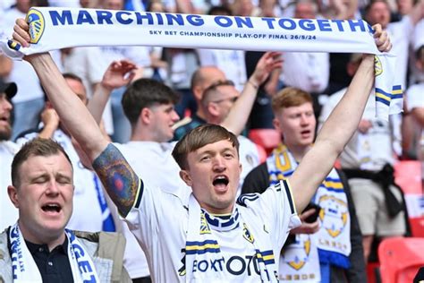 39 Superb Photos Of Leeds United Fans At Wembley For Play Off Final As Chiefs Call Proves Right