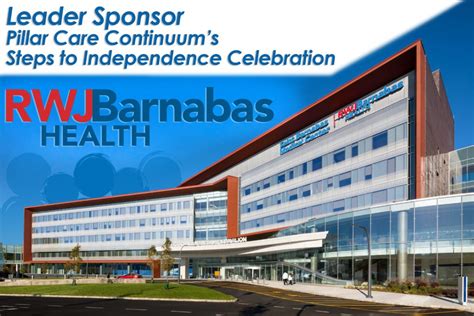 rwjbarnabas health supports virtual steps  independence celebration