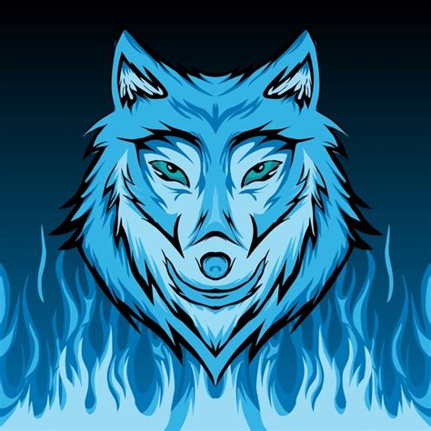 87 Blue Fire Logo Wolf Royalty-Free Images, Stock Photos & Pictures ...