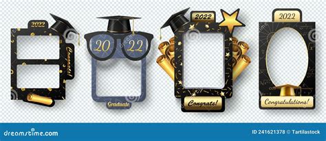 Graduation Frames With Academic Caps Photo Booth Props Graduate