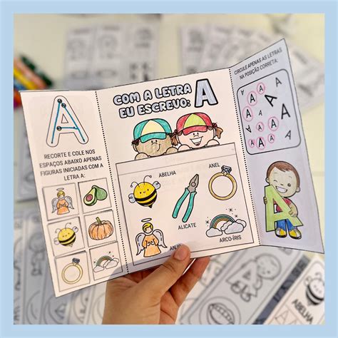 Lapbook Alfabeto Revenda Atividades Para Revenda